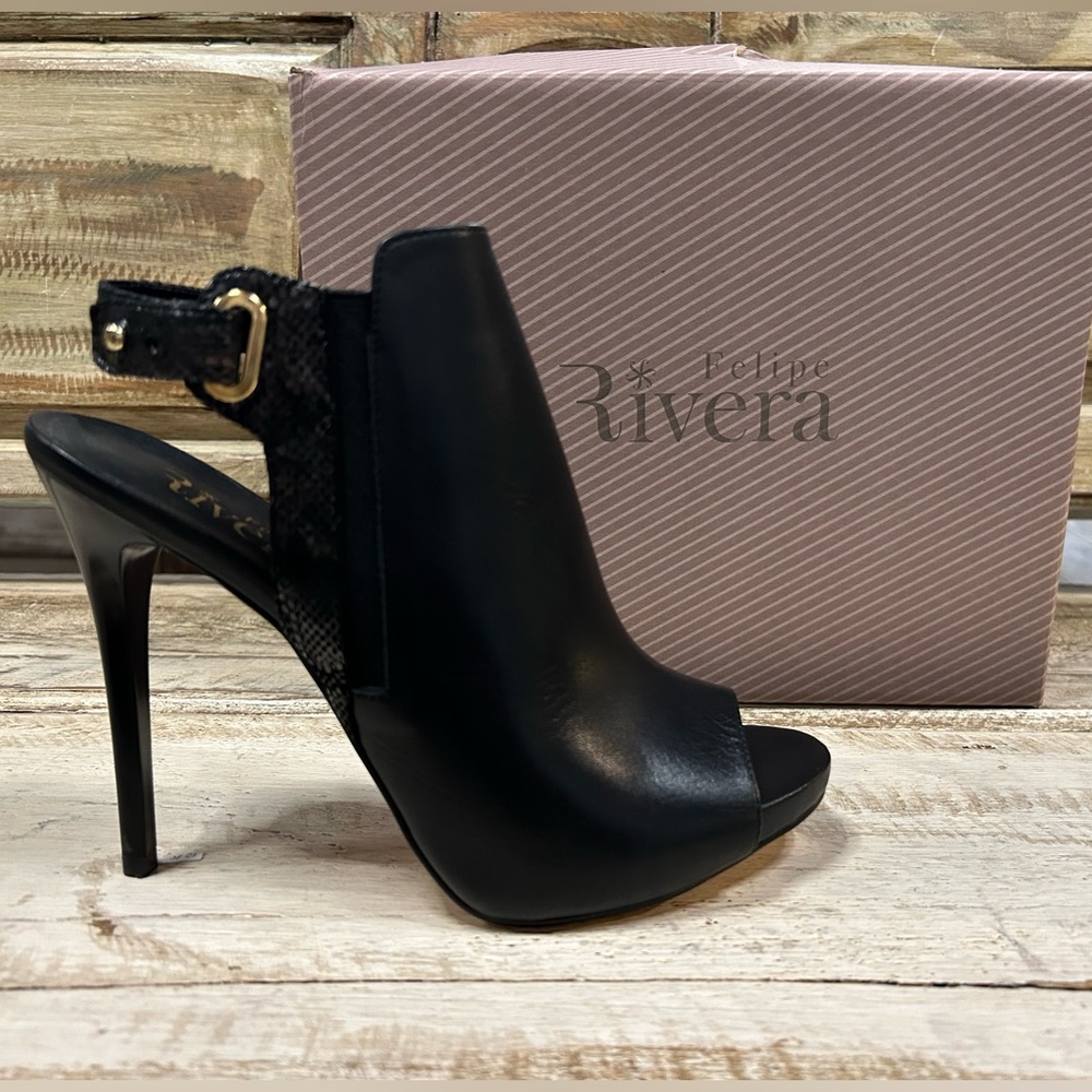 NIB Leather Heels